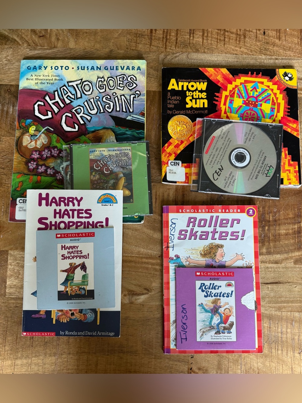 Lot of Children’s Read Aloud Books on CD